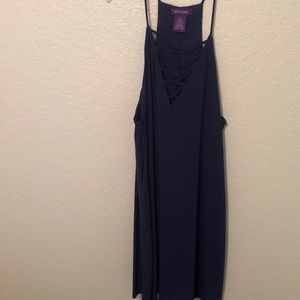 Dark blue dress